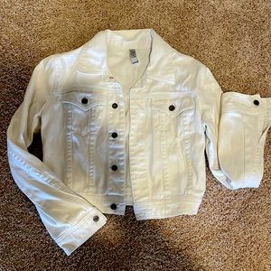 Laundry by Shelli Segal White Denim Jacket, 2